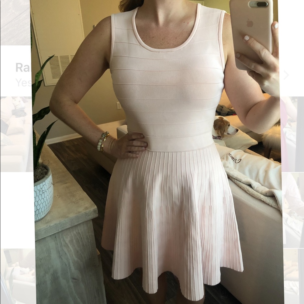 Pink Tartan light pink dress